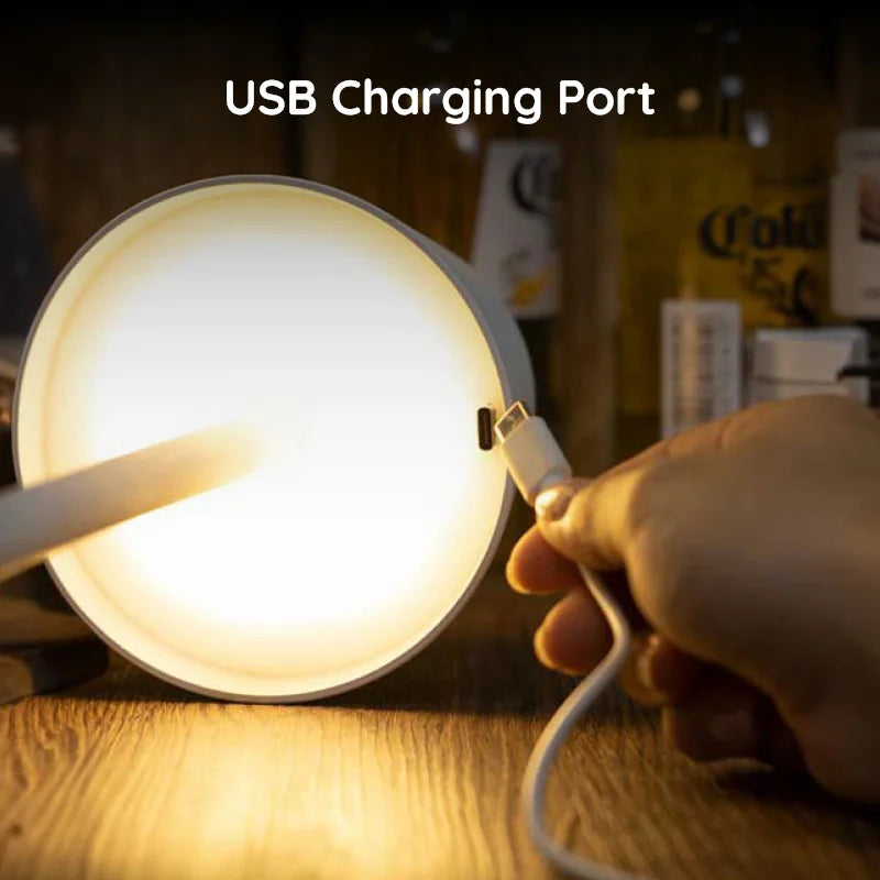 Skorter | Luminara™ | Modern Rechargeable LED Wireless Table Lamp | Portable Lighting for Home, Office & Outdoor Use