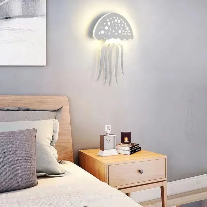 Skorter | GlimmerCoral Jellyfish LED Wall Lamp