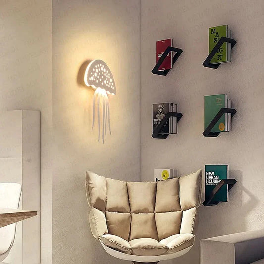 Skorter | GlimmerCoral Jellyfish LED Wall Lamp