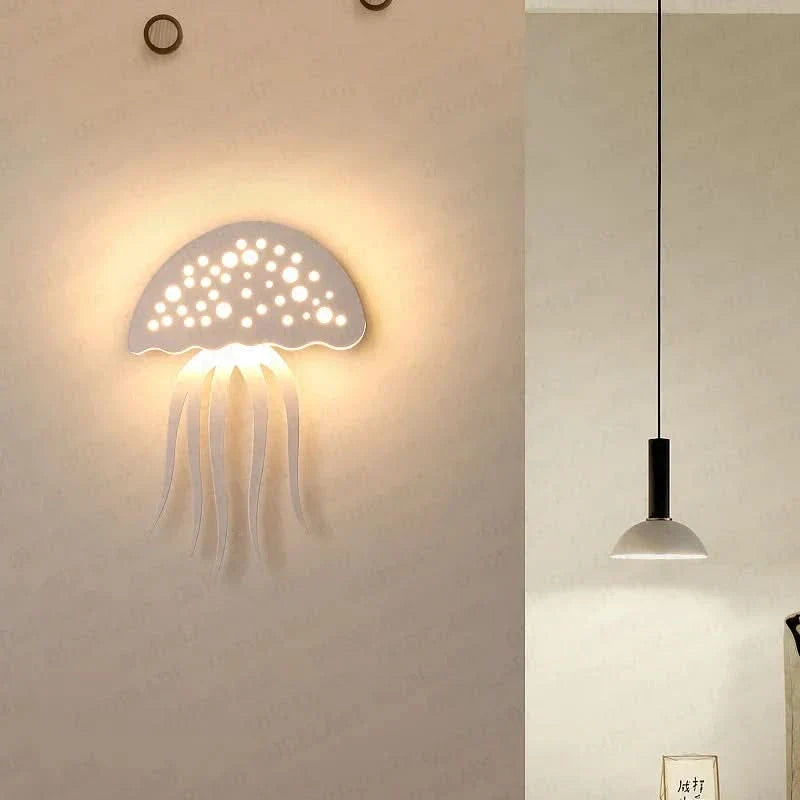 Skorter | GlimmerCoral Jellyfish LED Wall Lamp