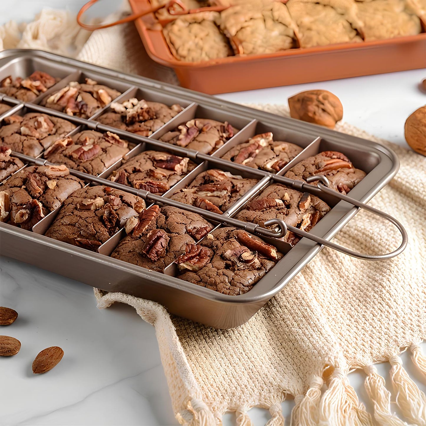 Skorter for cake with separators