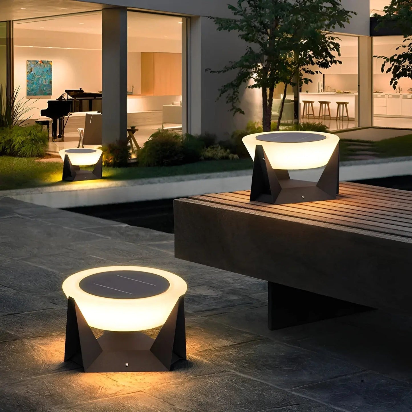 Skorter | ZenGlow Solar Garden Light in Japanese Style