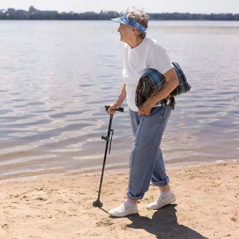 Skorter | Multi-Functional Foldable LED Walking Cane