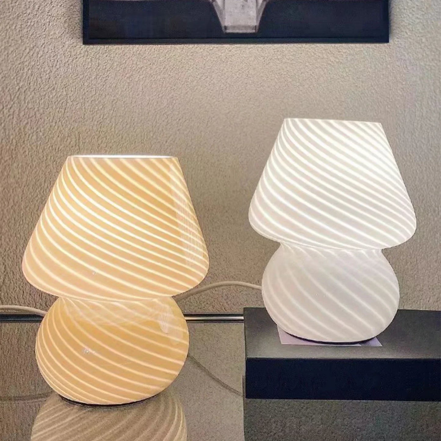 Skorter | LumiGlass – Handcrafted Glass Table Lamp, Stylish Designer Lighting