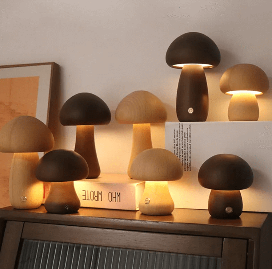 Skorter | Mini Mushroom Lamp with Soft LED Lighting