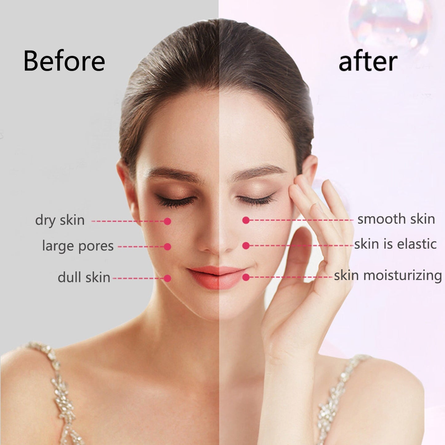 Facial Steamer, Facial Steamer with Extendable Arm Steaming Warm Mist Humidifier , Professional Nano Ionic Facial Steamer for Facial Deep Cleaning