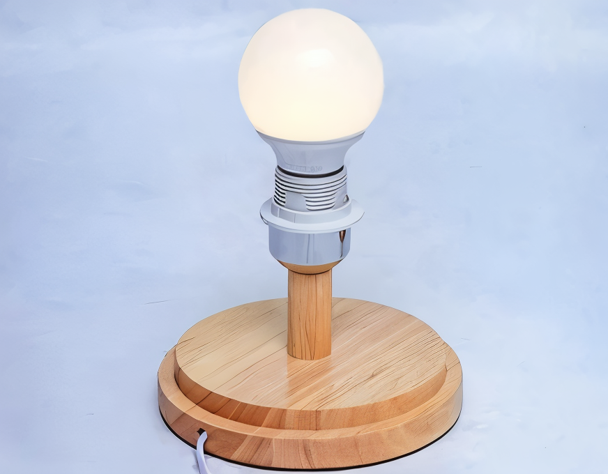 Skorter | NatureHue – Vintage Bamboo Table Lamp – Creative Woven Rattan Desk Light