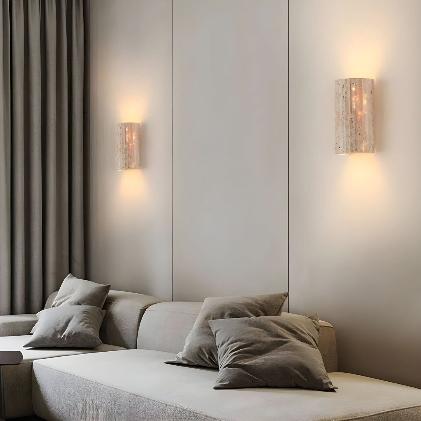 Skorter | Natural Stone LED Wall Sconce Light