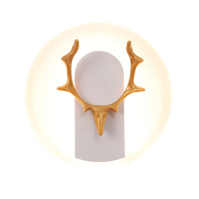 Skorter | AntlerGlow - Modern LED Wall Lamp with Antler Design - Decorative Lighting