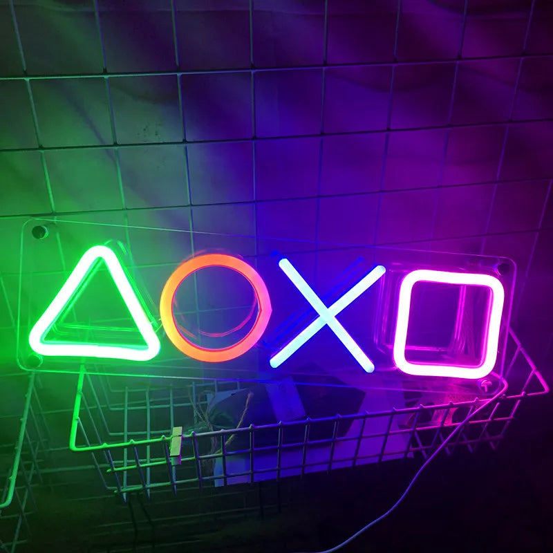 Skorter | NeonGlow - Gaming Neon Sign with LED Lighting for Game Room Decor