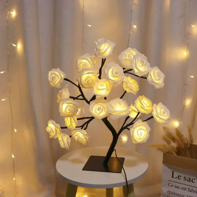 Skorter | LumiTree - LED Tree Table Lamp – Atmospheric Decorative Lighting for Living Room and Bedroom
