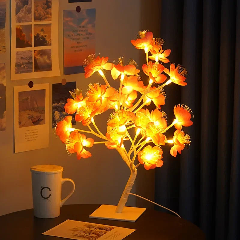 Skorter | LumiTree - LED Tree Table Lamp – Atmospheric Decorative Lighting for Living Room and Bedroom