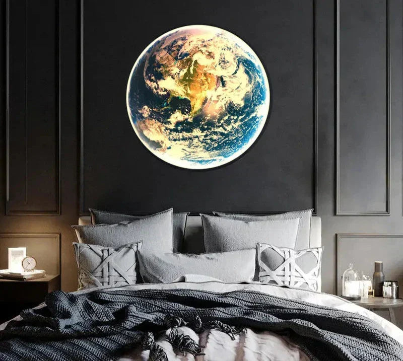 Skorter | LunarGlow - LED Wall Lamp for a Soothing Bedroom Experience