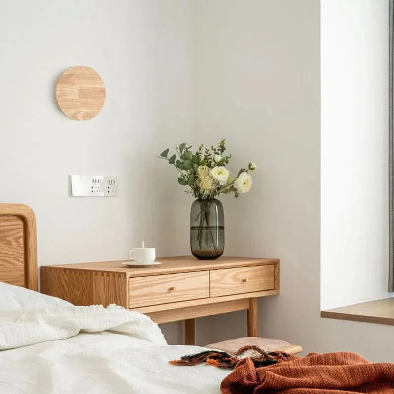 Skorter | LuxeRadiant Scandinavian Wooden Wall Lamp