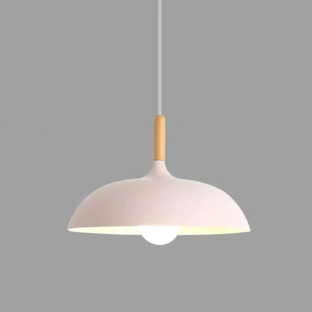 Skorter | Scandinavian Oak LED Ceiling Light Fixture