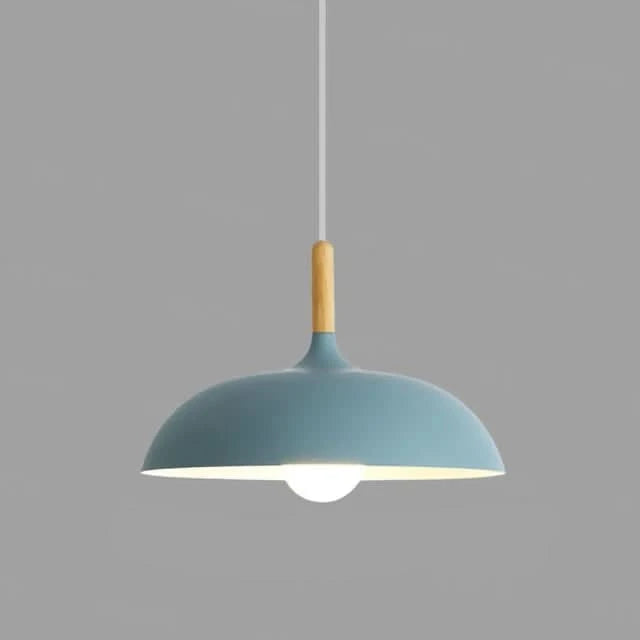 Skorter | Scandinavian Oak LED Ceiling Light Fixture