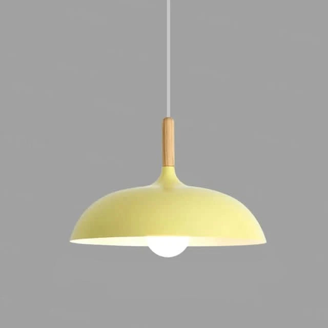 Skorter | Scandinavian Oak LED Ceiling Light Fixture