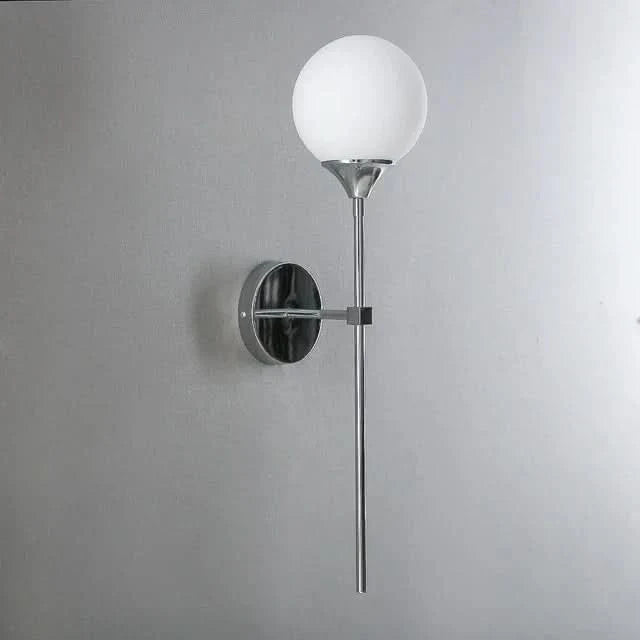 Skorter | Scandinavian Glass Wall Lamp with Warm LED Light