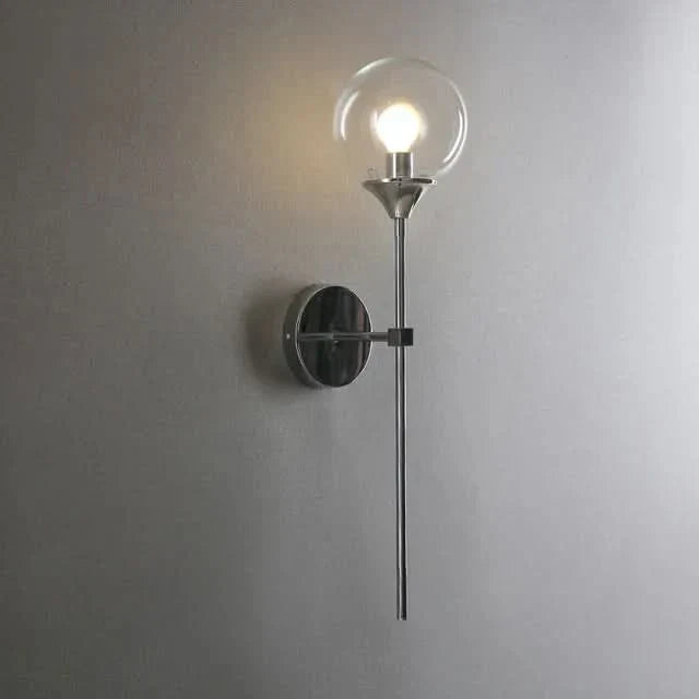 Skorter | Scandinavian Glass Wall Lamp with Warm LED Light