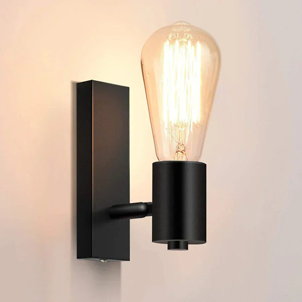 Skorter | RetroCharm - Industrial Vintage Wall Lamp with E27 Socket for Bedroom & Living Room