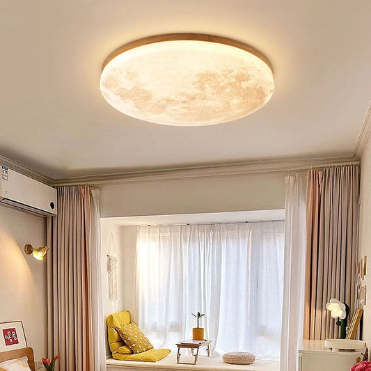 Skorter | Moon-Inspired LED Ceiling Light for Modern Interiors