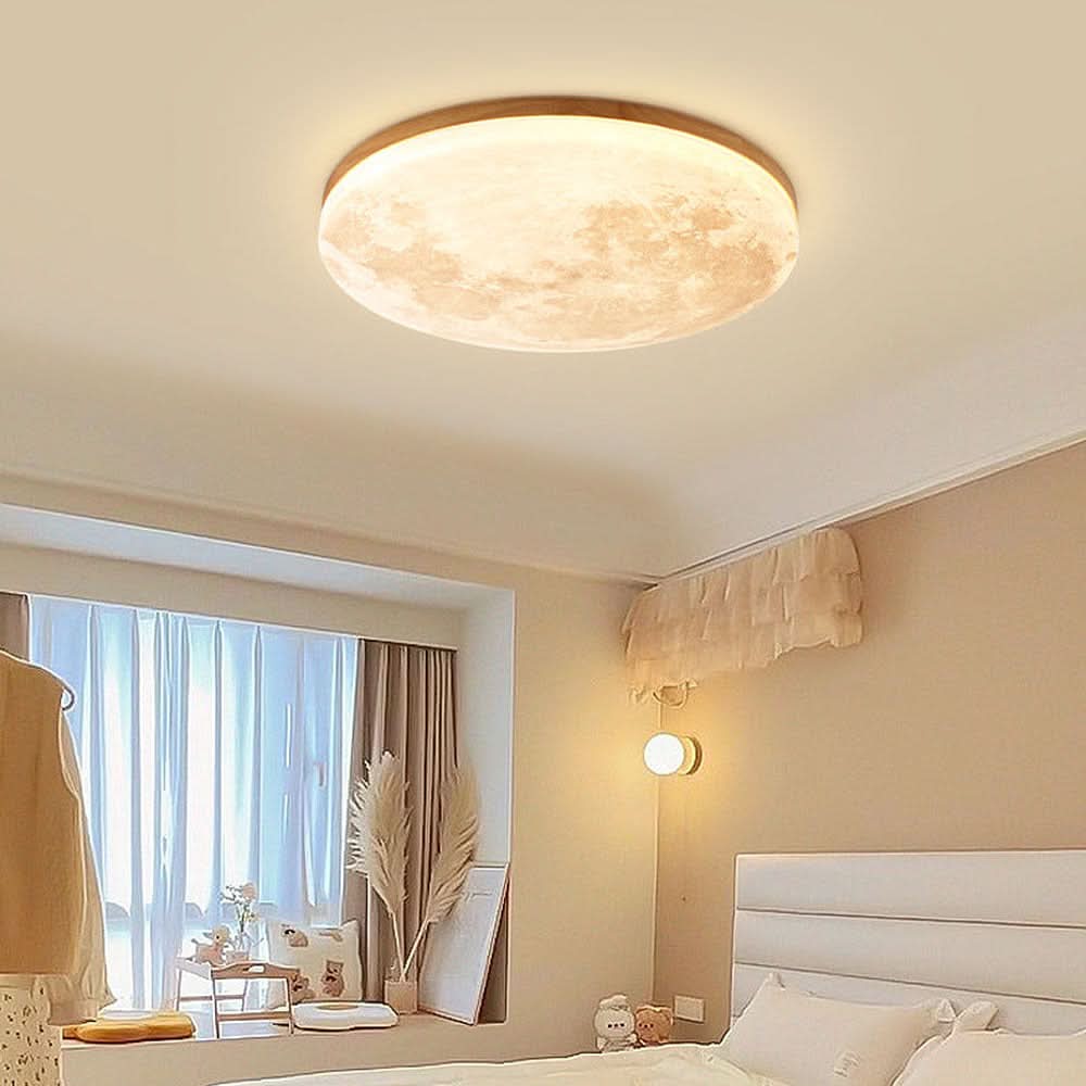 Skorter | Moon-Inspired LED Ceiling Light for Modern Interiors