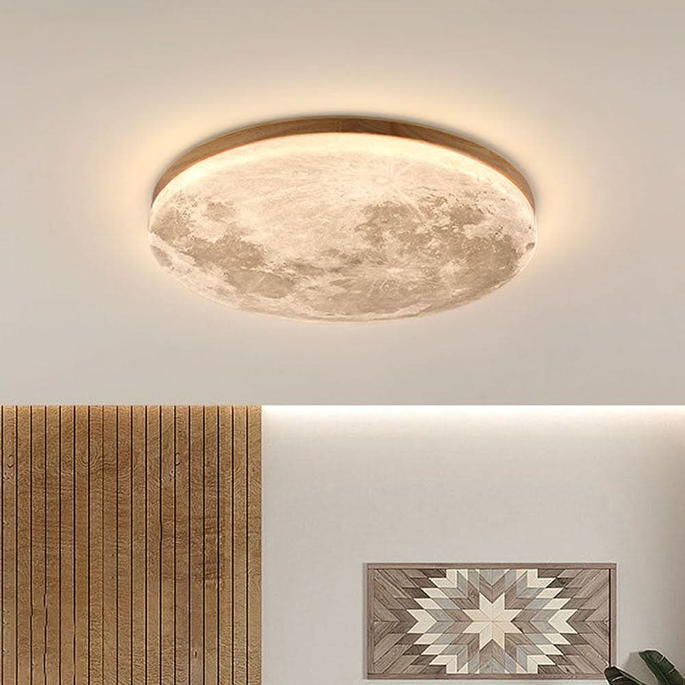 Skorter | Moon-Inspired LED Ceiling Light for Modern Interiors