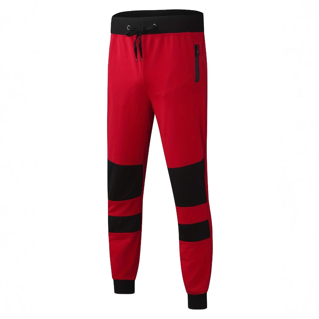 Men's stylish leisure jogging pants with breathable inserts and practical drawstring Skorter