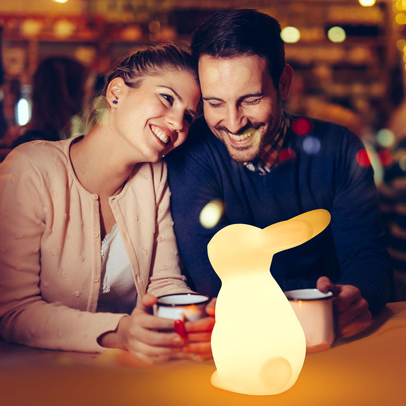 Skorter | Contemporary Creative Rabbit PE LED Table Lamp for the Bedroom