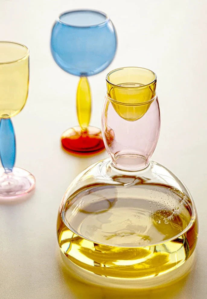 Skorter | Jace Wine Glasses & Decanter