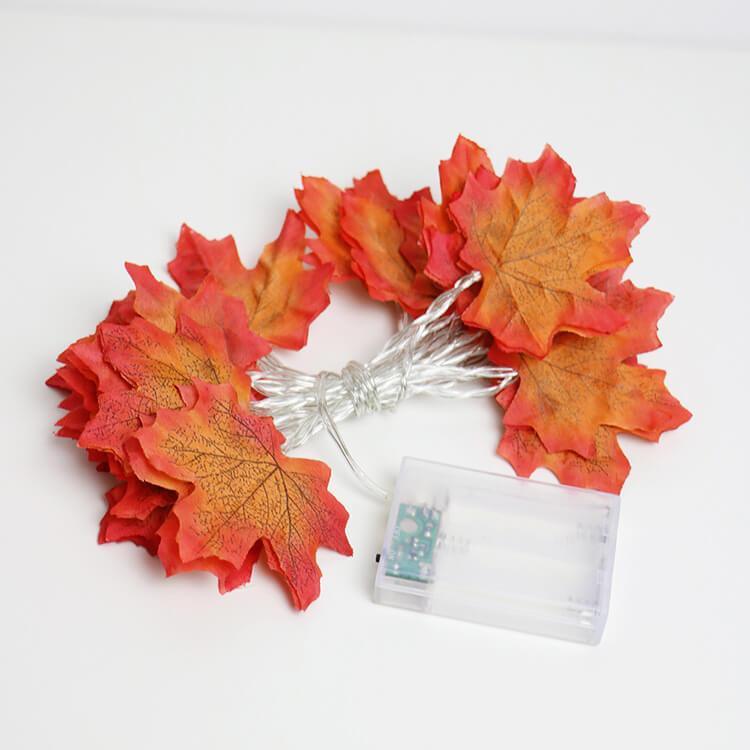 Skorter | Maple Leaf Pumpkin LED Lights Festival Party Decoration Battery String Lights