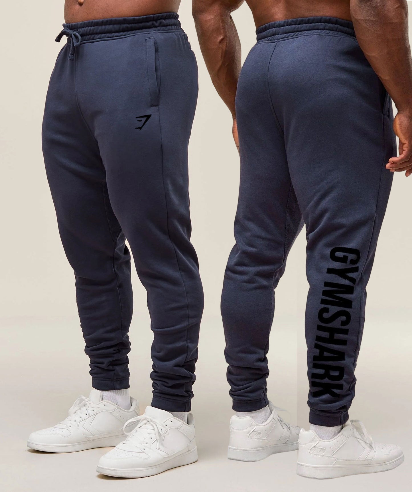 Men's Sporty Sweatpants with Elastic Waistband and Breathable Material Skorter