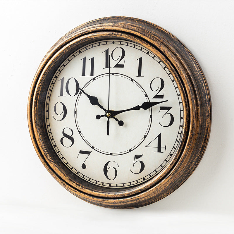 Skorter | WoodEra - Timeless Brown Wall Clock