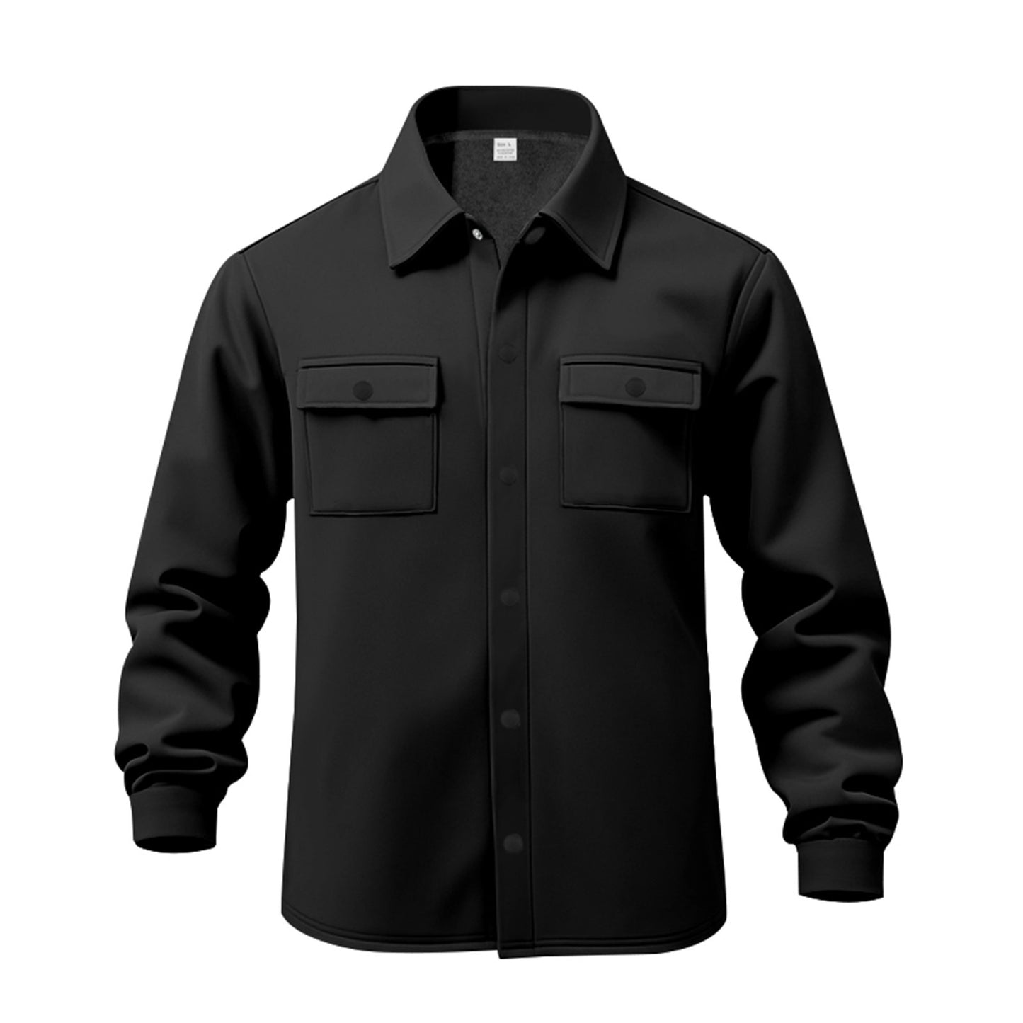 Men's utility shirt with patch pockets and modern design Skorter
