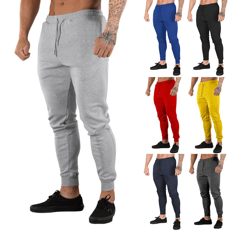 Men's sporty joggers with a slim fit and adjustable drawstring Skorter