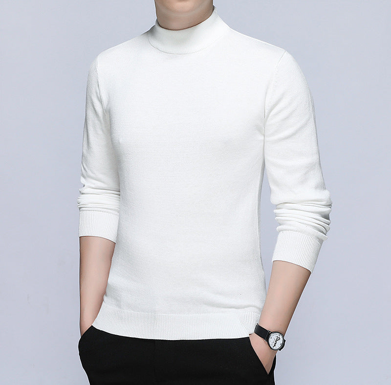 Men's stylish turtleneck sweater made of soft cotton blend Skorter