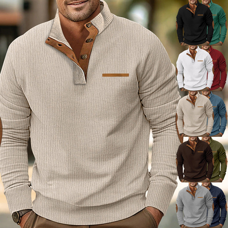 Men's sweater with contrasting design elements Skorter