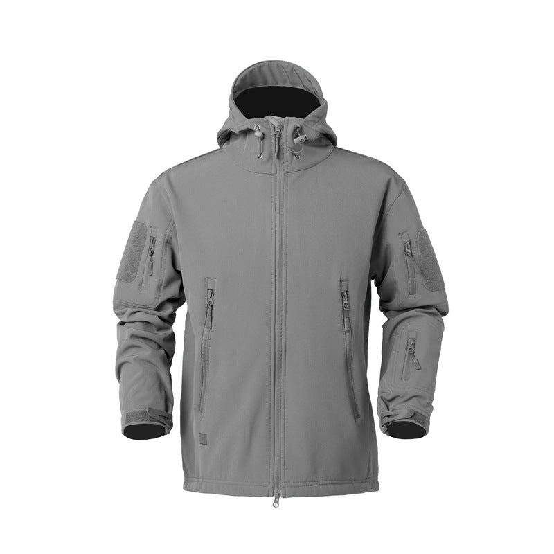 Men's tactical jacket with versatile zippered pockets and breathable material Skorter