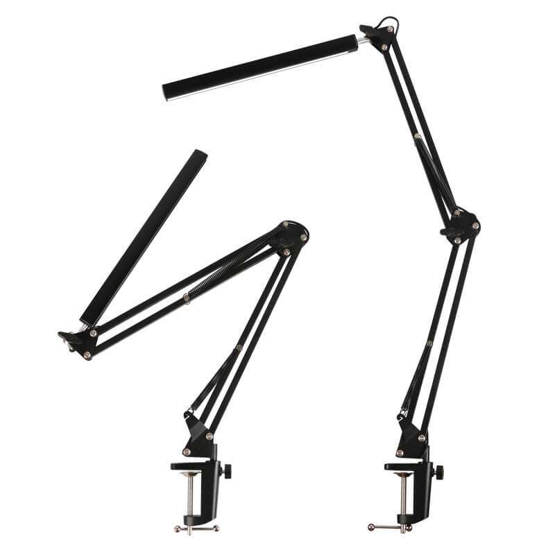 Skorter | LED Foldable Long Arm Clip Eye Protection USB Reading Table Lamp