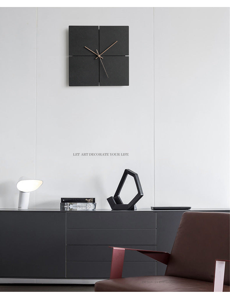 Skorter | Minimalistic Modern Silent Wall Decor Clock for the Living Room