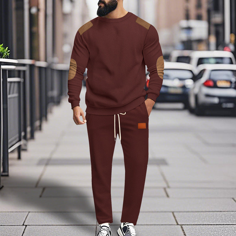 Men's stylish tracksuit set with elastic waistband and practical pockets Skorter