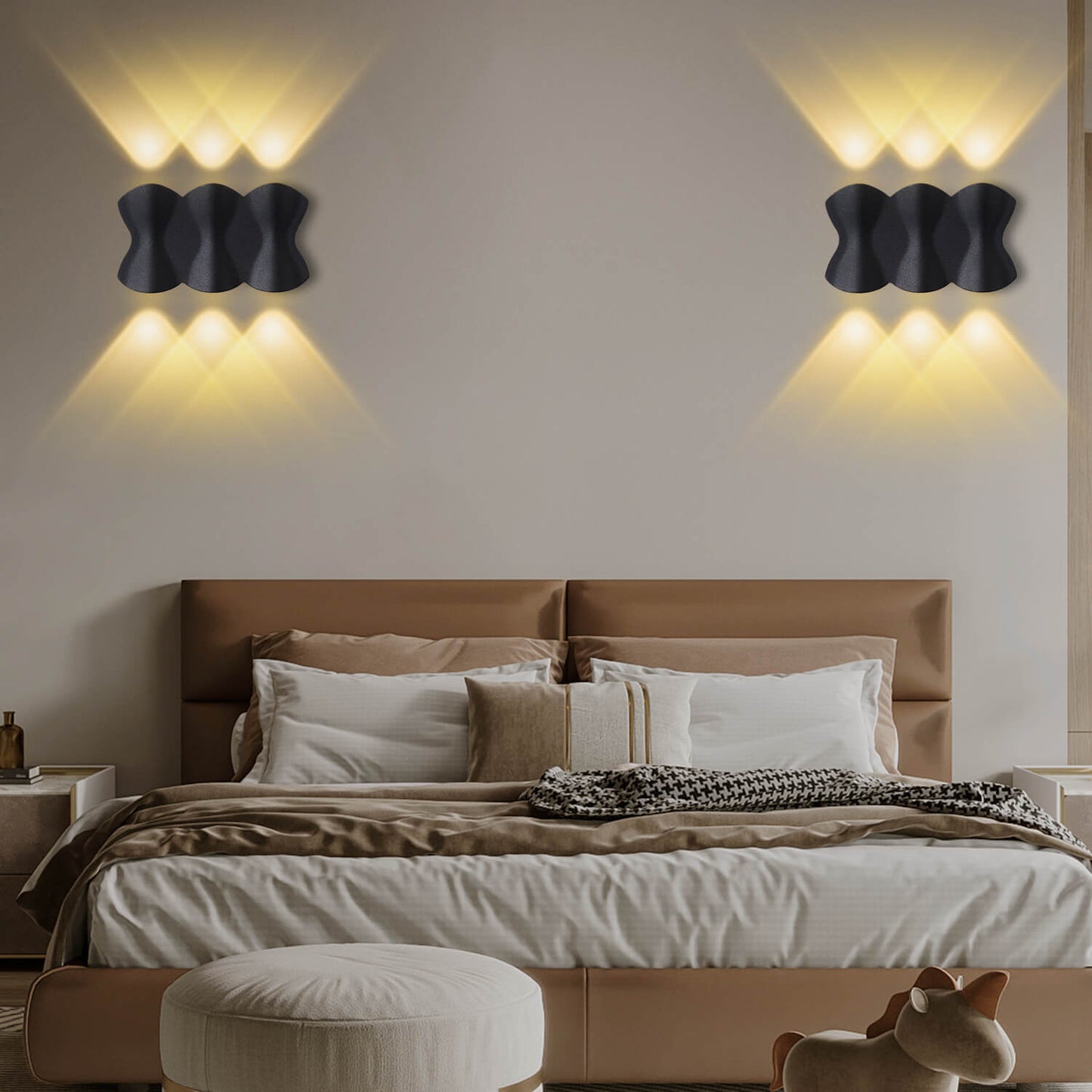 Skorter | Modern minimalist waterproof LED wall lamp in aluminum