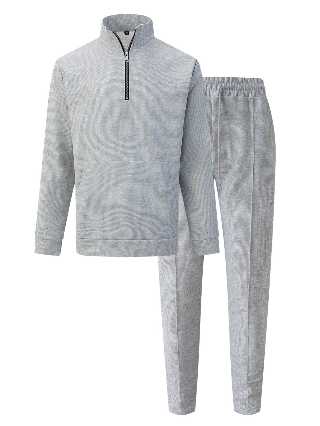Men's Sporty Zip Sweater with Comfortable Jogging Pants Skorter
