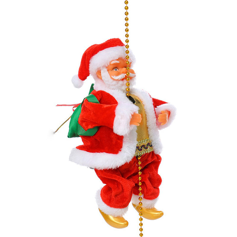 skorter | Electric Santa Claus Climbing Ladder With Music