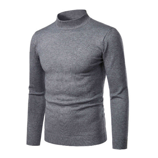 Men's turtleneck sweater made of high-quality knit material Skorter