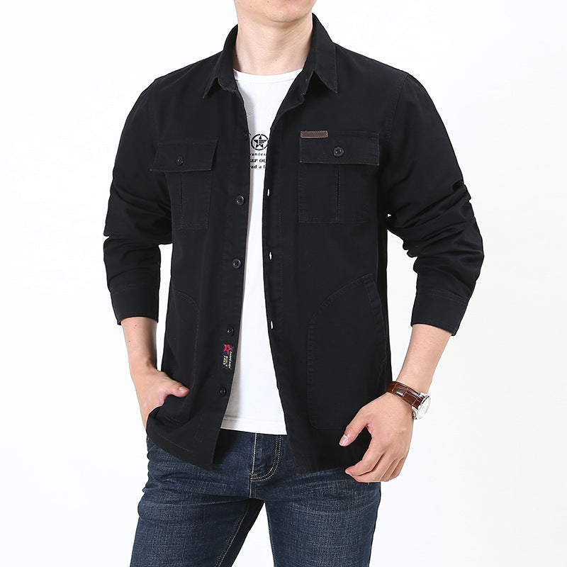 Men's versatile leisure jacket with practical pockets Skorter
