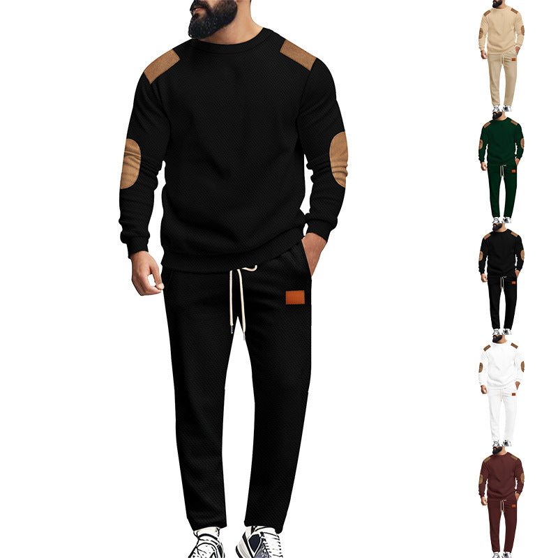 Men's stylish tracksuit set with elastic waistband and practical pockets Skorter