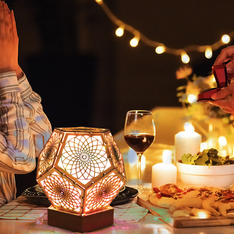 Skorter | Bohemian floor to ceiling ambient light and starry sky light LED
