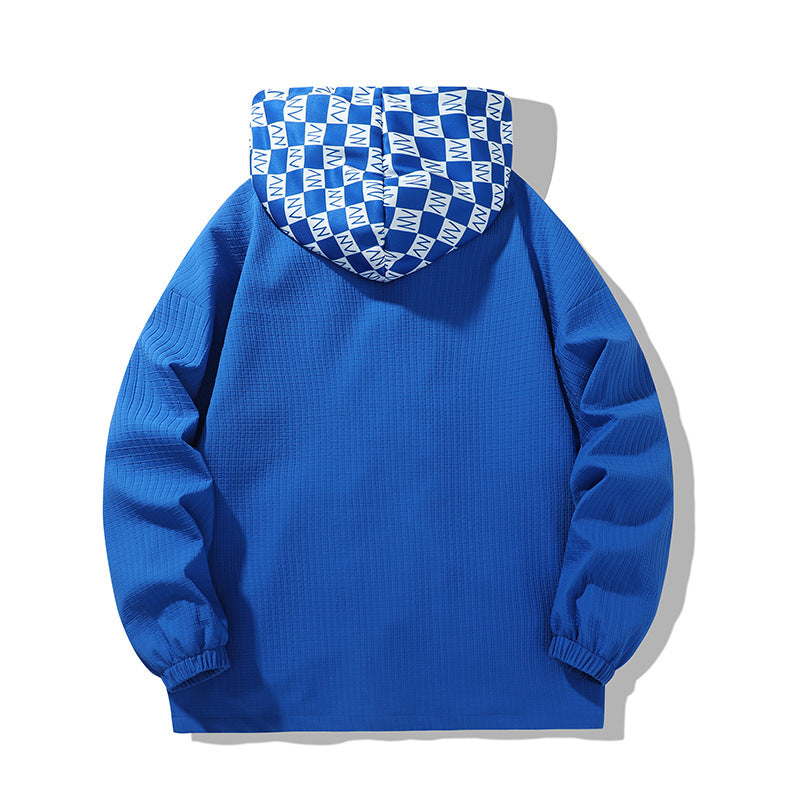 Men's technical transition jacket with adjustable hood design and breathable inserts Skorter