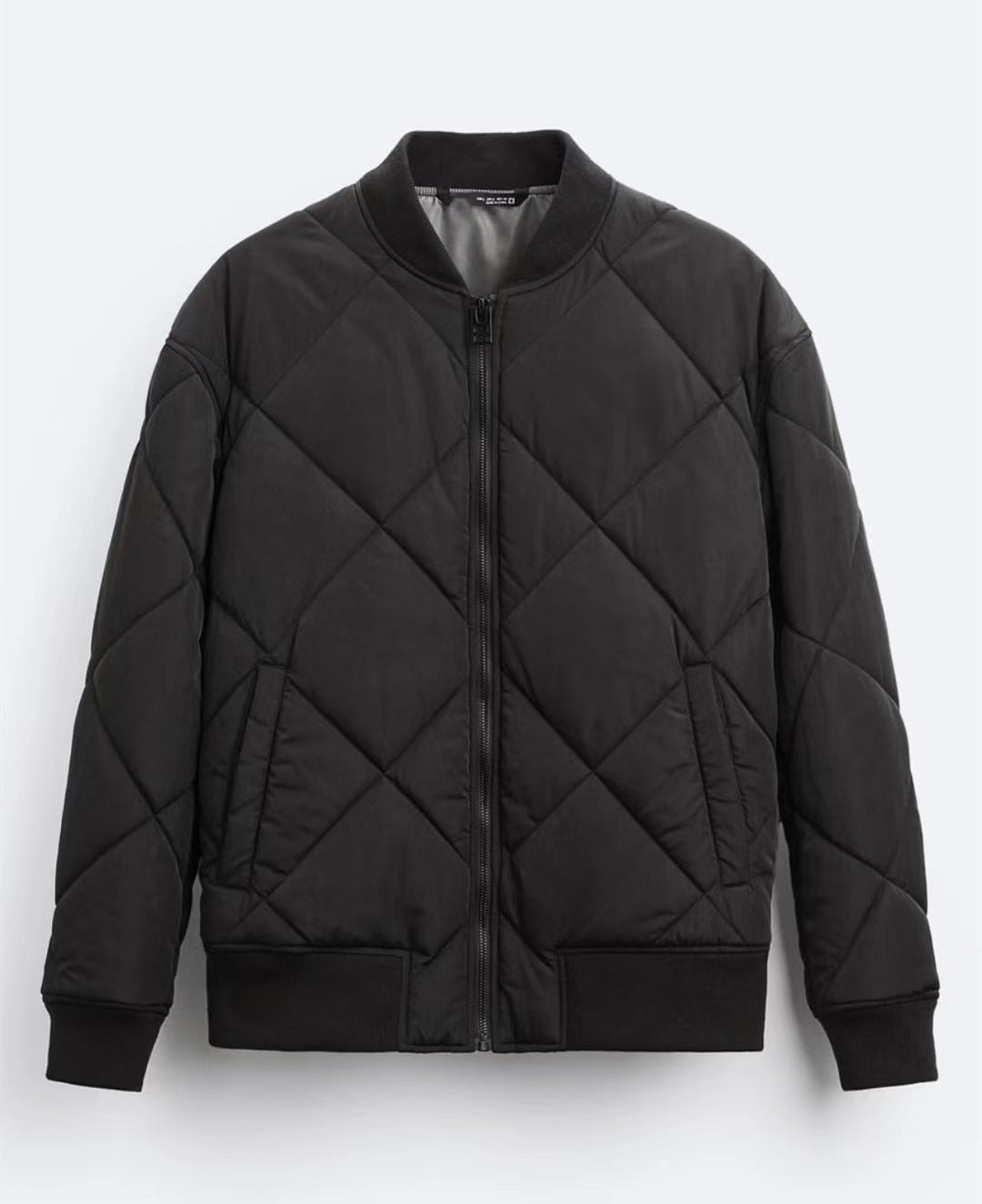 Men's quilted casual jacket with sporty cut and side pockets Skorter
